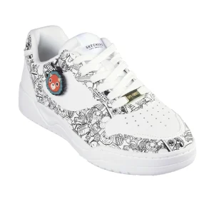 کفش مردانه اسکچرز مدل 183902 WHT Koopa – Spy x Family