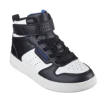 نیم بوت پسرانه اسکچرز مدل 405636L BKW Quick Street – Rapid Avenue