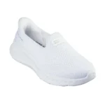 کفش زنانه اسکچرز مدل 125644 WHT Slip-ins: Go Walk Now – Ivy
